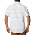 thumbnail image 2 of Columbia Mens Silver Ridge SS Seersucker Shirt White Stripe Large, 2 of 5
