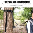 thumbnail image 4 of Muddy Safety Harness Tree Strap, Heavy-duty Hunting Strap Adjustable Tree Stand Hunting Harness with Carabiner Heavy-duty Quick-connect Safety Strap for Treestand Hunting Gear, 4 of 8