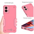thumbnail image 5 of CoverON For Motorola Moto G 5G (2024) Phone Case, Military Grade Heavy Duty Rugged Cover Grip, Pink, 5 of 10