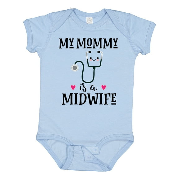 Inktastic Midwife Mom Baby Girls Baby Bodysuit