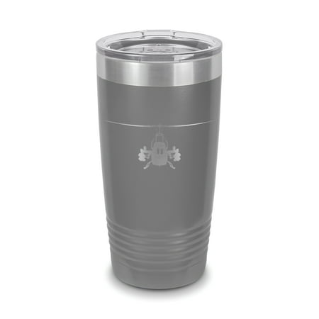 

AH-1 Super Cobra Tumbler 20 oz - Laser Engraved w/ Clear Lid - Polar Camel - Stainless Steel - Vacuum Insulated - Double Walled - Travel Mug - ah1 helicopter hueycobra snake
