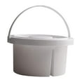 thumbnail image 1 of Methold Caja multifunción de plástico para lavadora de brochas, solución duradera y resistente para cepillos de limpieza pinturas, 1 of 1