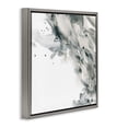 thumbnail image 4 of Stupell Industries Grey Swirled Liquid Abstract Painting Gray Floater Framed Canvas Art Print Wall Art, 18 x 18, 4 of 10