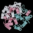 thumbnail image 6 of Spencer 60Pcs Clothes Hanger Connector Hooks, Stackable Connection Hooks for Clothes, Cascading Hanger Hooks for Heavy Duty Space Saving Clothes Closet Wardrobe (Blue+Pink+White), 6 of 8