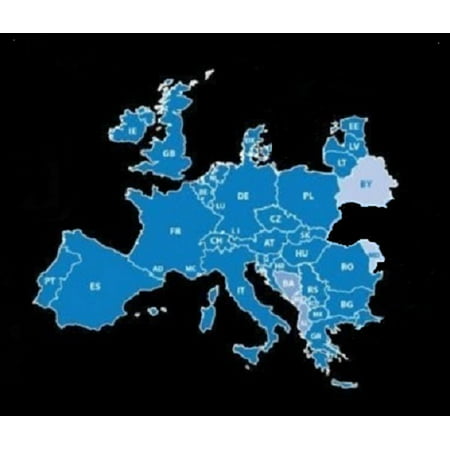 Europe GPS Map 2019.15 for Garmin Devices