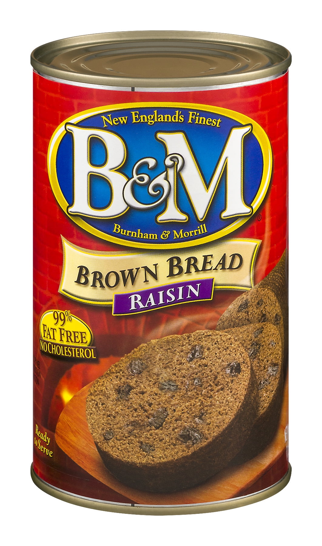 B&M Brown Bread Raisin, 16 oz