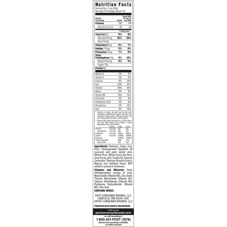 Hostess Powdered Donuts Nutrition Facts