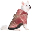 thumbnail image 2 of Fotbe Haired White Horse Sudadera con Estampado para Perros Pequeños – Suéter con Capucha para Mascotas, Tela Suave de Forro Polar con Bolsillo-Medium, 2 of 7