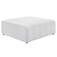 thumbnail image 2 of Modway Bartlett Modern Upholstered Polyester Fabric Ottoman in Ivory, 2 of 7