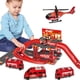 thumbnail image 2 of Juguete de estacionamiento de pista para niños, construcción de automóviles, interior, Rail de carreras, coche, parque de coches multicapa, niños, niñas, regalos de navidad, 2 of 4