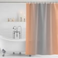 thumbnail image 4 of LightSalmon Gray Ombre Waterproof Fabric Shower Curtain,Modern Gradient Abstract Art Waterproof Fabric Shower Curtain for Bathroom Curtains Bathtubs Hotel Shower Curtains with 12 Hooks Standard 60x72, 4 of 8