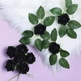 thumbnail image 2 of Efavormart 24 Roses | 2" Artificial Foam Rose With Stem And Leaves for Wedding Party Home Event Décor Wedding Anniversary Party -, 2 of 10