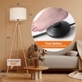 thumbnail image 4 of Wood Tripod Floor Lamp, Dimmable Standing Lamp Tall for Living Room, Bedroom, Office, 4 of 6
