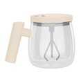 thumbnail image 4 of Fiocias Automatic Stirring Cup Electric Mixer Mug 400ml Powerful High Speed Multipurpose Khaki, 4 of 9