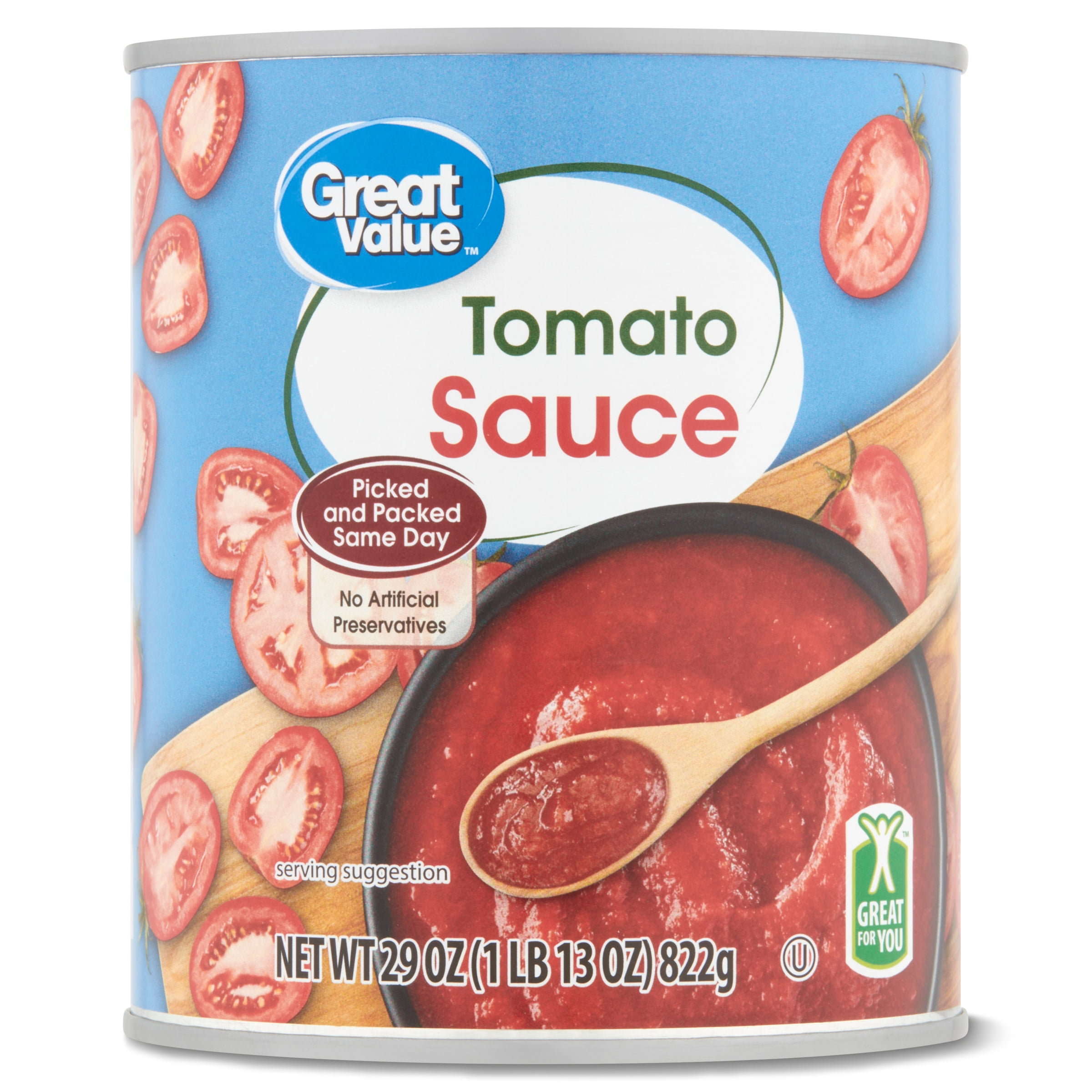 Great Value Tomato Sauce, 29 Oz (6 pack)