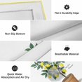 thumbnail image 6 of Summer Lemon Outdoor Rug for Patio/Deck/Porch, Non-Slip Large Area Rug 4 x 6 Ft, Yellow Potted Plant Green Botanical Indoor Outdoor Rugs Washable Area Rugs, Reversible Camping Rug Carpet Runner, 6 of 8