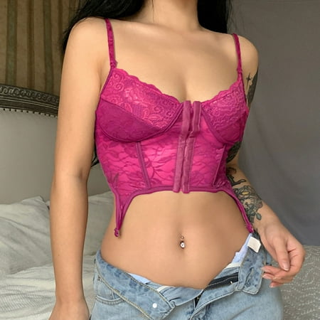 

Body Shaper for Women Tummy Control Summer Clearance Lingerie For Women Front Closure Babydoll Lace Mesh Sleepwear Sling Lingerie Shapewear Shapewear