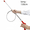 New 130cm, variant on Kitchen Sink Cleaning Pipe Plunger and Sinks Sewer Toilet Unclogging With Grab Handle Factory Supply Four-jaw Pickup Unblocker