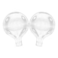 thumbnail image 1 of Abat-Jour en Verre Transparent pour Décoration Couverture Transparente avec Design Moderne 2 Pcs s'Adapte à Diverses Scènes, 1 of 8
