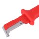 thumbnail image 3 of 1 PC Cable de aislamiento eléctrico Pelacables cortador herramienta de mango aislado con tapa roja, 3 of 8