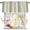 Green, Beige, variant on Kitchen Curtain Valance 54"x18",Blackout Rod Pocket Valances Rustic Sage Green Stripe on Linen Small Window Treatment Panel for Living Room Bedroom Bathroom Windows,Minimalist Line Texture