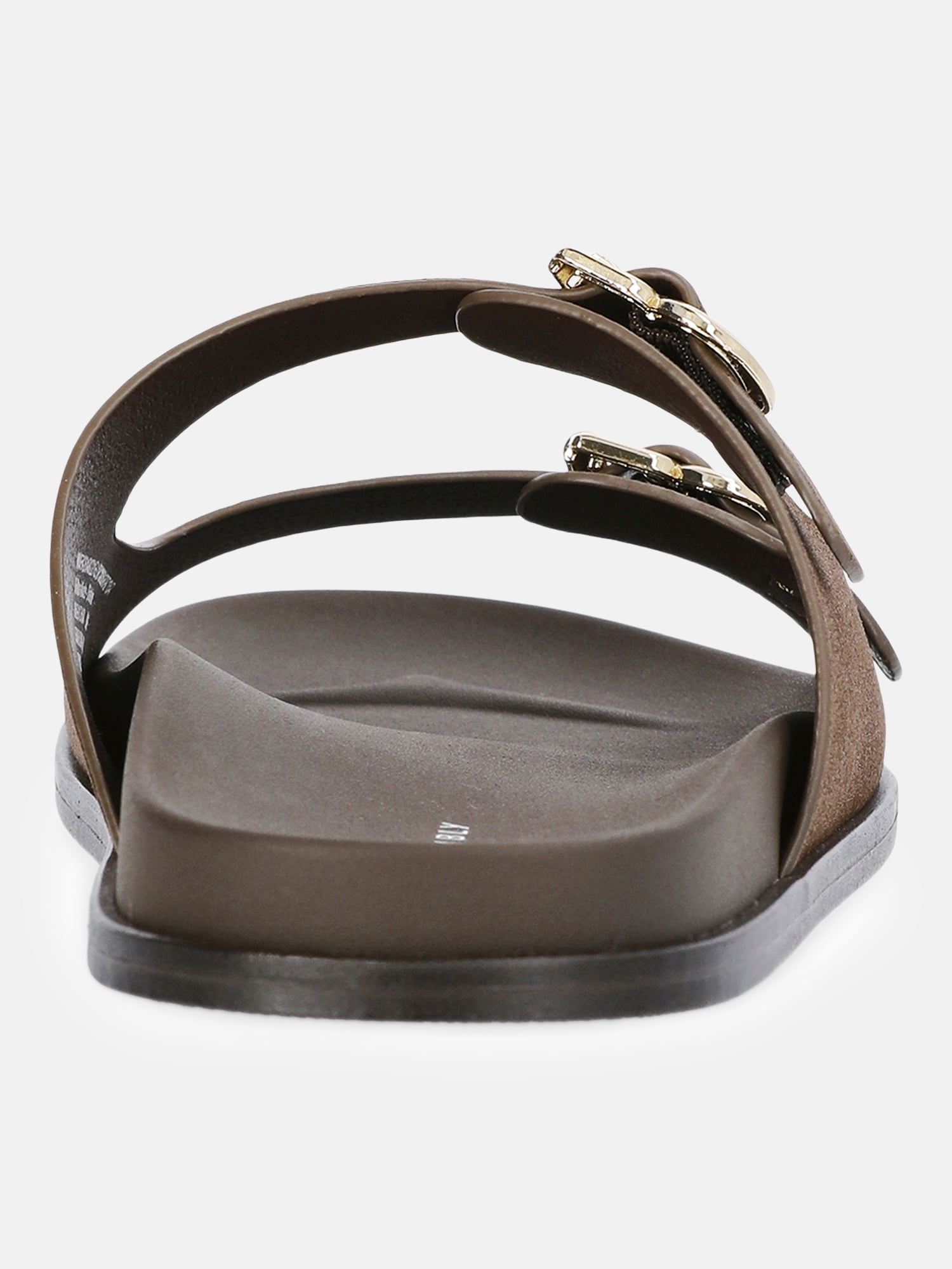 Free Assembly Women's Double Strap Footbed Slide Sandals
