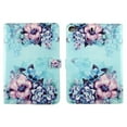 thumbnail image 4 of TPU Shell Case for iPad Mini 5 (2019) 5th Gen Blue Flower Slim PU Leather Folding Stand Cover with Auto Wake/Sleep for 7.9 Inch, 4 of 6