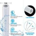 thumbnail image 3 of fafa-10 Pack Replacement Straws Set Compatible with Hydro Flask Wide Mouth Straw Lid with 2 Straw Brush, 9.8 Inch Plastic Straw, 3 of 4