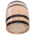 thumbnail image 1 of LIFKOME Miniature Barrel Wooden Barrel Ornament Khaki 1Set For Adults, 1 of 8