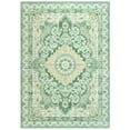 thumbnail image 7 of Ultrug Vintage Floral Print Rugs Soft Boho Carpet Retro Distressed Area Rug for Living Room Bedroom Home Decor,5'x7',Green, 7 of 7