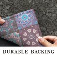 thumbnail image 6 of Purple Ethnic Geometric Patchwork Pattern Door Rugs,Washable Non Slip Door Mats Indoor,Decorative Door Mats,Entry Mat Indoor for Entrance,Bedroom,Kitchen,Bathroom,20"x32", 6 of 6