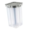 thumbnail image 4 of Contenedor hermético para almacenar granos de arroz de 2,3 l para alimentos secos. Gris, 4 of 9