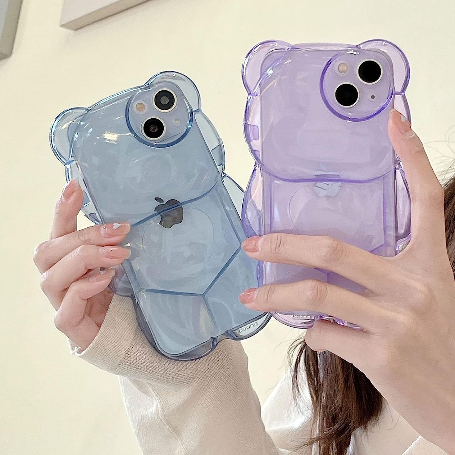 HIDAX Cute Kawaii Cartoon Case Compatible with iPhone 14 & Multi