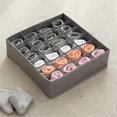 thumbnail image 2 of Séparateur de sous-vêtements, organiseur de placard, boîtes de rangement pour soutiens-gorge, cravates, chaussettes, gris clair, 2 of 4
