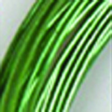 The Ribbon People 2mm Dark Forest Green Designer Aluminum Wire- Approximately 63 Yards