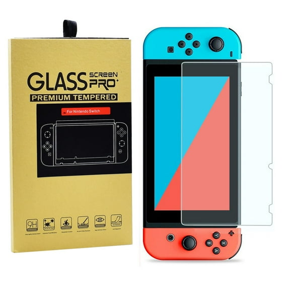 Tempered Glass Screen Protector for Nintendo Switch - Anti-Scratch, HD Clarity, Easy Install
