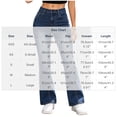 thumbnail image 3 of Zulora Women's High Waisted Bootcut Jeans Denim Pants with Zipper Button Pockets Stretchy Slim Fit Casual Outdoor Trousers for Women, 3 of 9