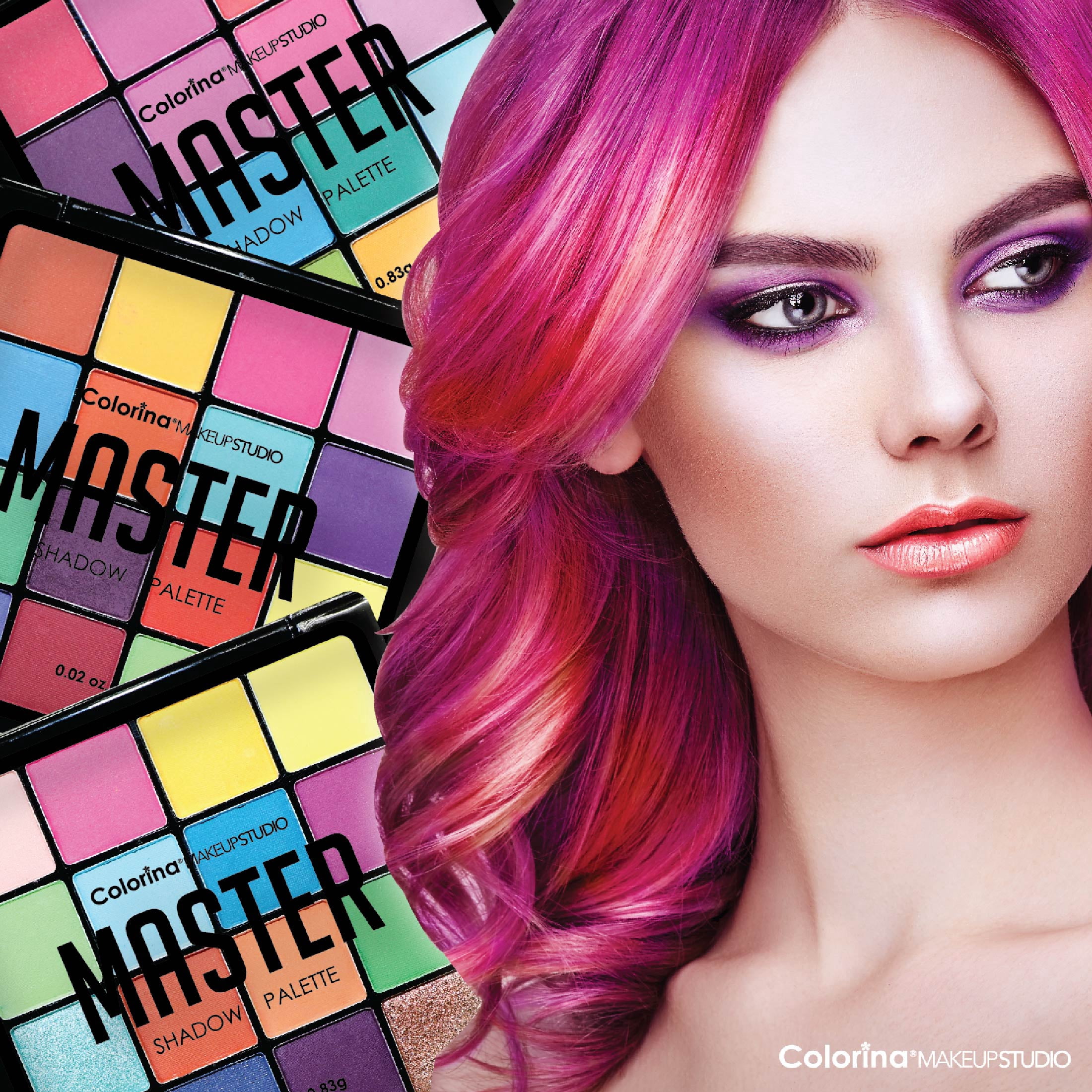 Colorina Makeup Studio 16 Color Master Shadow Palette C 0.68 oz