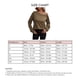 thumbnail image 5 of Jersey de mujer con hombros descubiertos, manga larga, Color puro, sudadera, blusa para otoño invierno, caqui 3XL, 5 of 5