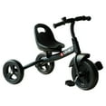 thumbnail image 3 of Qaba 3-Wheel Recreation Ride-On Toddler Tricycle With Bell Indoor / Outdoor  - Black, 3 of 10