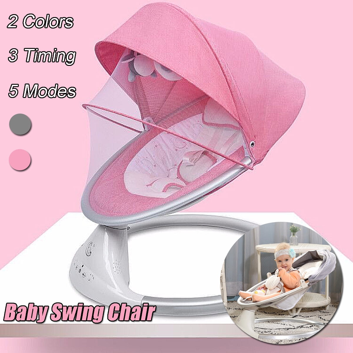 automatic cradle rocker