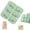 D, variant on 3D Rabbit Mold for Kids,Ice Cream Molds Reusable Easy Release DIY Ice Cube Molds, Cute Cartoon Ice Cube Maker for Whiskey (Yellow Rabbit Silicone Mold)