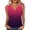 Wine-tank tops, variant on Hilenly Womens Gradient Tank Tops Pleated V Neck Shirt Loose Fit Casual Sleeveless Blouse
