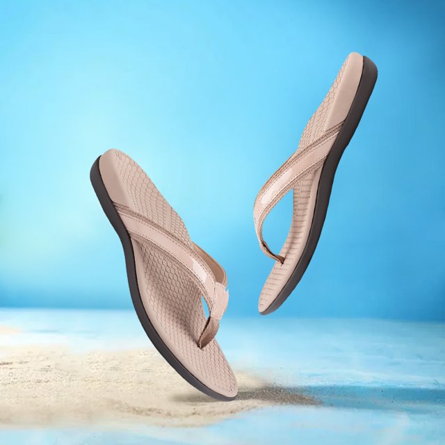 Mujeres chanclas ortopedales con sandalias ortopédicas de arco