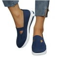 thumbnail image 4 of LSLJS Chaussures de Marche Athlétiques pour Femmes à Enfiler Décontractées en Maille - Espadrilles d'Entraînement Confortables, 4 of 9