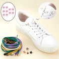 thumbnail image 4 of Cordones elásticos sin lazo Sunnimix para adultos Rosado, 4 of 8