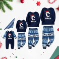 thumbnail image 5 of Jindong Dad Family Matching Christmas Pajamas Set Letter Print Parent Child Outfit, 5 of 5