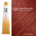 thumbnail image 2 of GK HAIR Global Keratin Semi Permanent Hair Cream Color with 87+ Shades (3.4 Fl Oz/100ml) Nourishing & Cleansing Colors for Styling High Performance Long Lasting Natural Toner Hair Dye Tubes - Unisex, 2 of 9