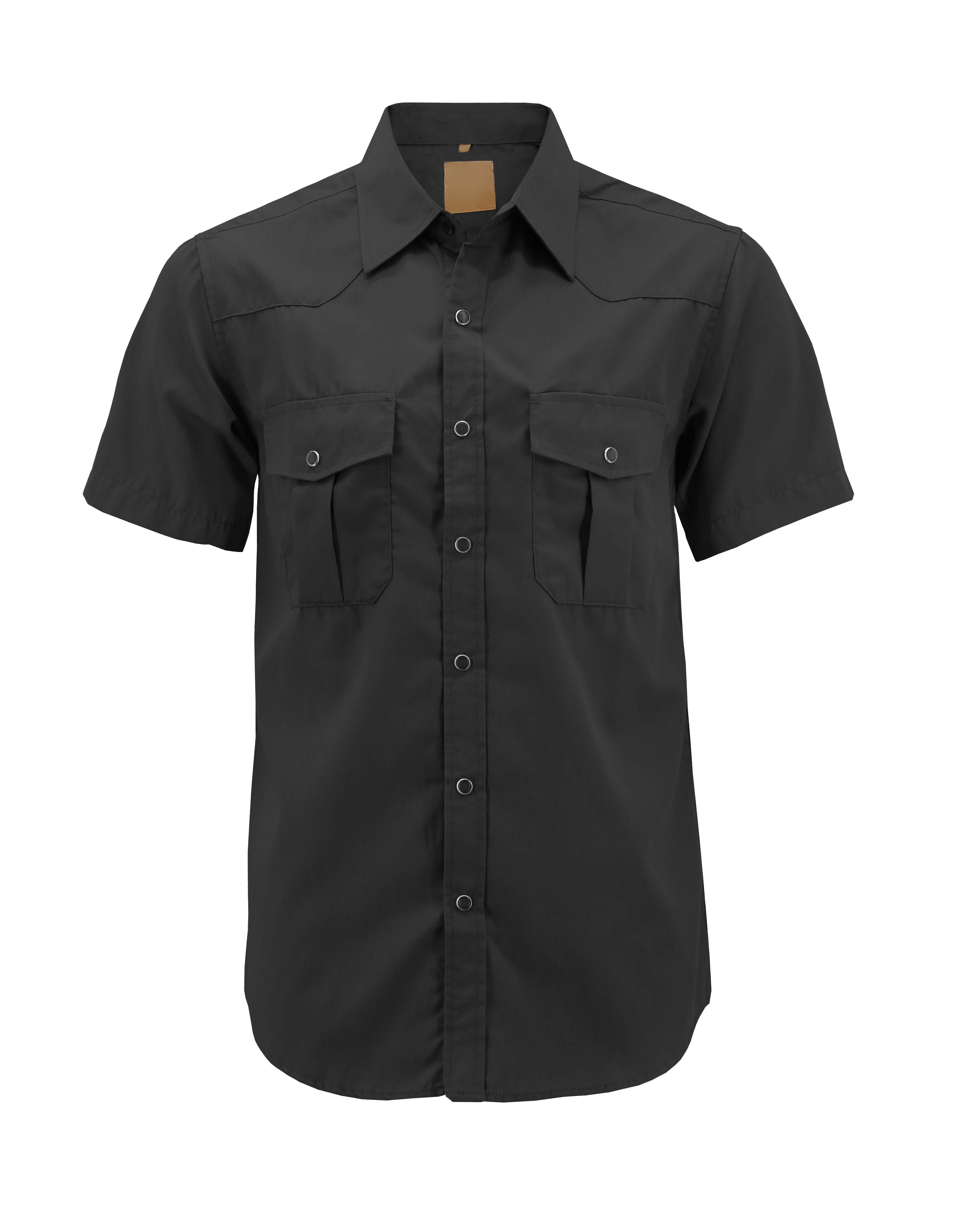 Short Sleeve Cowboy Dress Shirt 