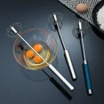 thumbnail image 5 of ‌ Semi-Automatic Manual Egg Beater 304 Stainless Steel Suitable for Small Cake Cream Whipping Tool Baking Tool Rotates by Pressing, 5 of 10